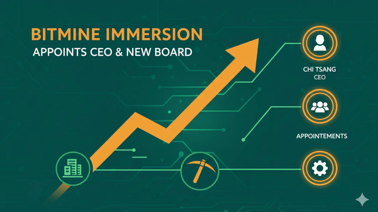 BitMine Immersion Appoints Chi Tsang as CEO, Adds Three Board Members BitMine Immersion Appoints Chi Tsang as CEO, Adds Three Board Members