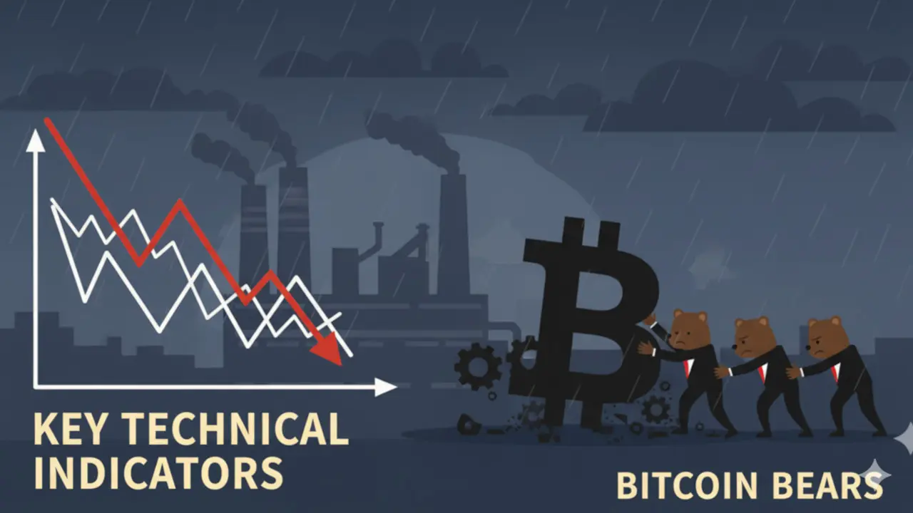Bitcoin Bears Signal Market Downturn With Key Technical Indicators