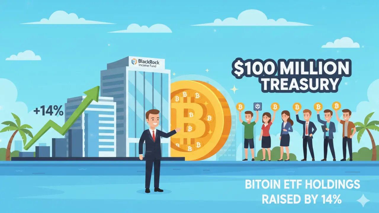 BlackRock Income Fund Raises Bitcoin ETF Holdings by 14%