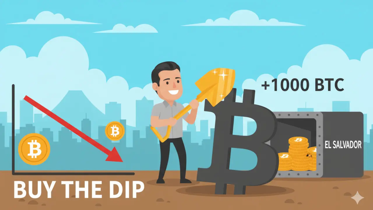 El Salvador Reports Largest Single-Day Bitcoin Purchase Amid Price Dip El Salvador Reports Largest Single-Day Bitcoin Purchase Amid Price Dip