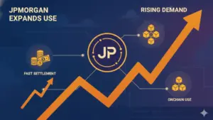 JPMorgan Expands JPM Coin Onchain Use Amid Rising Demand for Fast Settlement