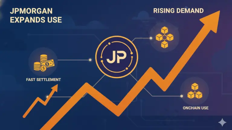 JPMorgan Expands JPM Coin Onchain Use Amid Rising Demand for Fast Settlement JPMorgan Expands JPM Coin Onchain Use Amid Rising Demand for Fast Settlement