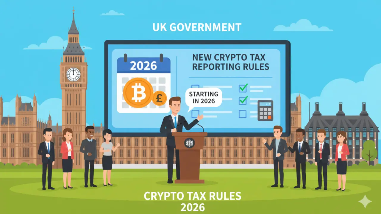UK Government Announces New Crypto Tax Reporting Rules Starting in 2026