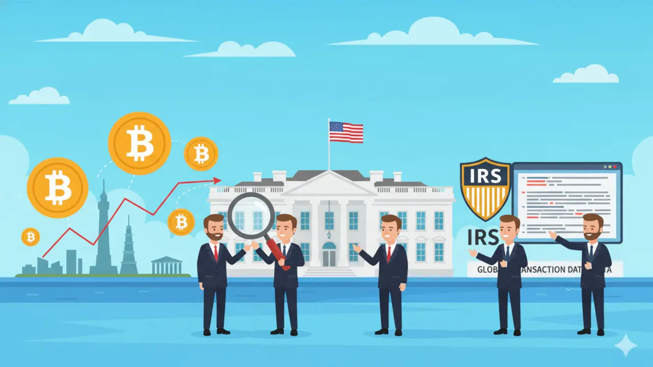 White House Advances IRS Access to International Crypto Transaction Data