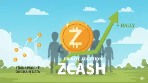 Zcash Rally Outpaces Transparent Onchain Data, Highlights Private Adoption